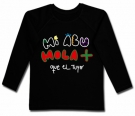 Camiseta MI ABU MOLA + QUE EL TUYO BL