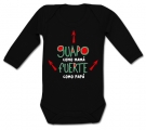 Body beb� GUAPO COMO MAM� & FUERTE COMO PAP� BL
