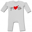 Pijama manga larga YO LOVE MI PAPA WL
