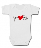 Body beb� YO LOVE MI PAPA WC