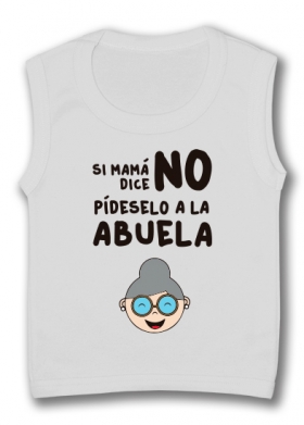 Camiseta sin mangas ABUELA TW