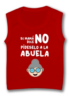Camiseta sin mangas ABUELA TR
