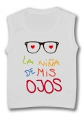 Camiseta sin mangas LA NI�A DE MIS OJOS TW
