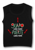 Camiseta sin mangas GUAPO Y FUERTE TB