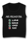 Camiseta sin mangas ME PERMITEN TB
