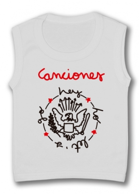 Camiseta sin mangas CANCIONES TW
