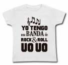 Camiseta YO TENGO UNA BANDA DE ROCK & ROLL UOUO WC