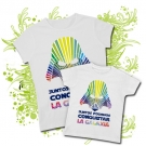 Camiseta MAMA JUNTOS PODEMOS CONQUISTAR LA GALAXIA + Camiseta Peque WC