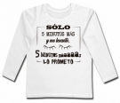 Camiseta S�LO 5 MINUTOS M�S Y ME LEVANTO... WL