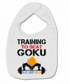 Babero TRAINING TO BEAT GOKU W