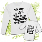 Pack Camisetas + Body YO SOY ESA TITA LOCA WL