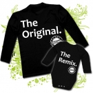 Camiseta PAPA THE ORIGINAL + Body THE REMIX BL