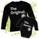 Camiseta MAMA THE ORIGINAL + Body THE REMIX BL