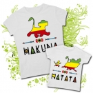Camiseta MAMA HAKUNA + Camiseta MATATA WC