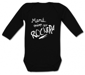 Body MAM&Aacute; QUIERO SER ROCKERA BL