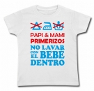 Camiseta NO LAVAR CON EL BEBE DENTRO WC