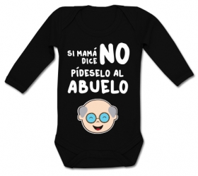 Body SI MAM&Aacute; DICE NO P&Iacute;DESELO AL ABUELO BL