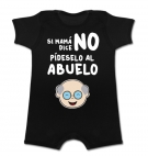 Pijama manga corta SI MAM� DICE NO P�DESELO AL ABUELO BC