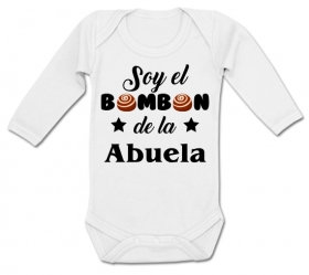 Body beb&eacute; SOY EL BOMB&Oacute;N DE LA ABUELA 