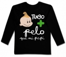 Camiseta TENGO + PELO QUE MI PAPI BL