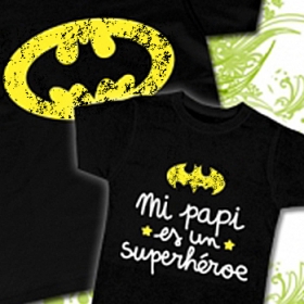 Camiseta PAPA BATMAN + Camiseta MI PAPI ES UN SUPERHÉROE (Batman) BC | Ropa  Bebés en Mis Diablillos