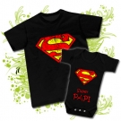 Camiseta PAPA SUPERMAN + Body SUPER PAPI BC