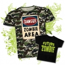 Camiseta PAPA ZOMBIE AREA + Camiseta FUTURE ZOMBIE MC