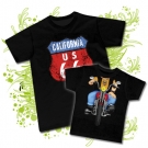 CAMISETA PAPA RUTA 66 + CAMISETA MOTERO BC