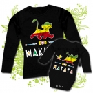 Camiseta MAMA HAKUNA + Body MATATA BL