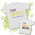 Camiseta THE BOSS + Camiseta THE MINI BOSS WC
