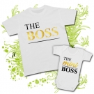 Camiseta THE BOSS + Body THE MINI BOSS WC