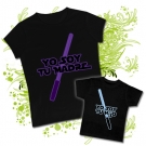 Camiseta MAMA YO SOY TU MADRE LASER + Camiseta YO SOY TU HIJO BC 
