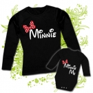 Camiseta MAMA MINNIE + Body MINNIE ME BL 