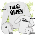 Camiseta MAMA THE QUEEN + Body THE PRINCESS WL
