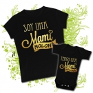 Camiseta SOY UNA MAMI MOLONA + Body TENGO UNA MAMI MOLONA BC