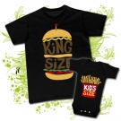 Camiseta PAPA KING SIZE + Body KIDS SIZE BC
