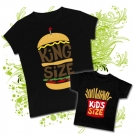 Camiseta MAMA KING SIZE + Camiseta KIDS SIZE BC
