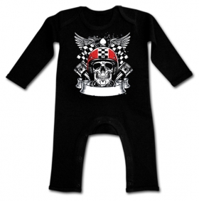 Pijama CALAVERA BIKER RACING BL