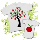 Camiseta PAPA APPLE TREE + Body APPLE