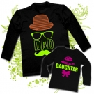 Camiseta DAD SOMBRERO + Camiseta o body DAUGHTER 