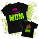 Camiseta MAMA MOM (mami) + Camiseta SON (hijo)