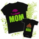 Camiseta MAMA MOM + Body SON