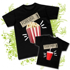 Camiseta PAPA FOREVER+ Camiseta TOGETHER
