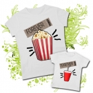 Camiseta MAMA FOREVER (siempre) + Camiseta TOGETHER (juntos) 