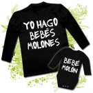 Camiseta PAPA YO HAGO BEBS MOLONES + Body BEB MOLN