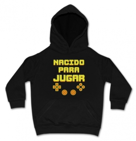 Sudadera NACIDO PARA JUGAR PLAY