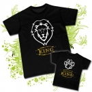 Camiseta PAPA KING LE�N + Camiseta FUTURE KING