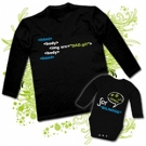 Camiseta PAPA INFORMATICO HTML+ Body beb� SOY BILING�E INFORMATICO HTML