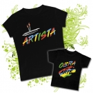 Camiseta MAMA ARTISTA + Camiseta OBRA DE ARTE