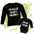 Camiseta Mama YO HAGO BEB�S MOLONES + Body BEB� MOL�N